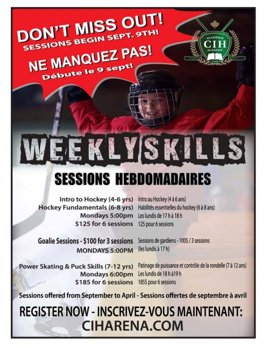 Clarence Minor Hockey powered by GOALLINE.ca